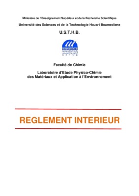 apects physico chimique des interactions materiaux Book
