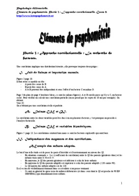 correlationnelle Book