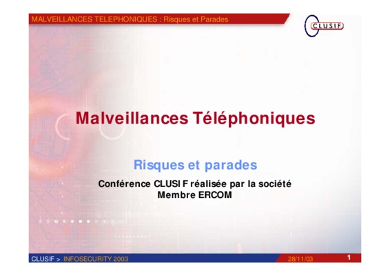 malveillances Book