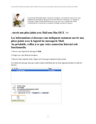 ouvrir fichier piece jointe Book