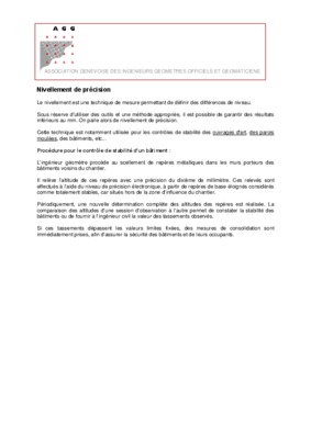 materiel de nivellement de haute precision tp Book