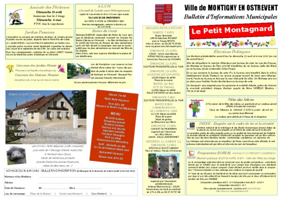 montigny en ostrevent Book