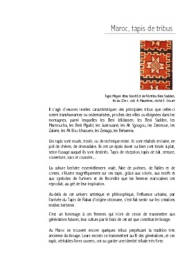 tribus maroc Book