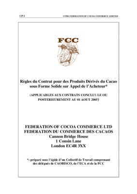 commerce du cacao Book