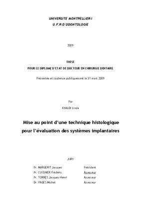 technique histologique Book