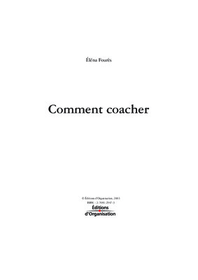 coacher Book
