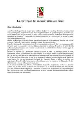sous futaie Book