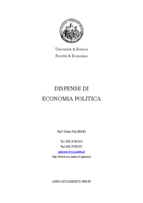 dispense economia Book