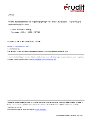 etude des profils des consommateurs Book