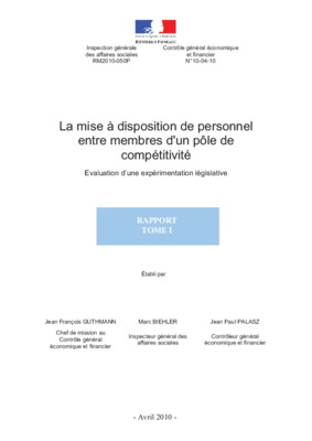 mise a disposition de personnel Book