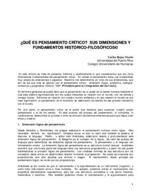como favorecer el pensamiento critico en preescolar Book