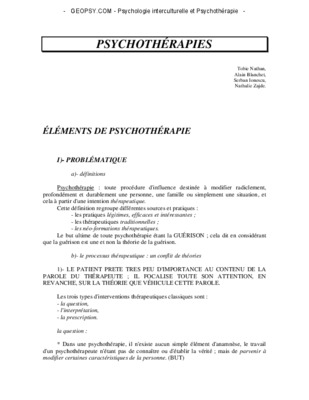 psychotherapies Book