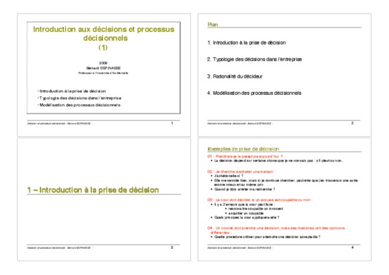 situation professionnelles sa bernard processus 4 et 5 Book