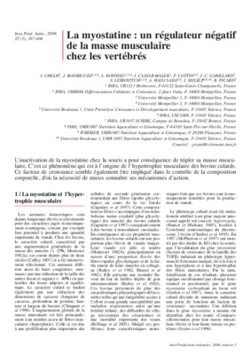 culard myostatine Book