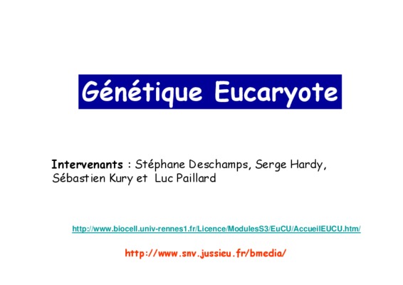 contra_le svt genetique 3eme Book