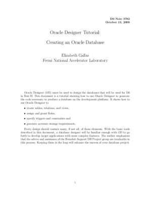 oracle 6i tutorial Book
