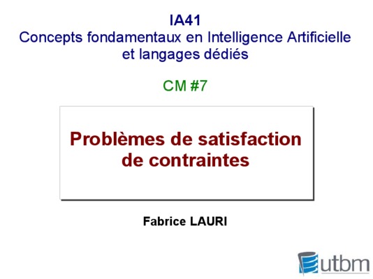 problemes de satisfaction de contraintes Book