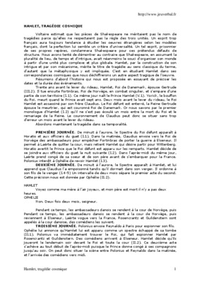 selectividad hamlet Book
