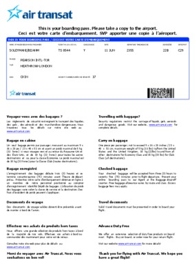 boarding Book