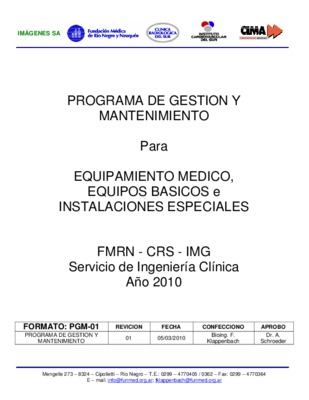 gestion mantenimiento Book