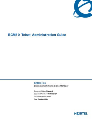 administrateur bcm50 Book