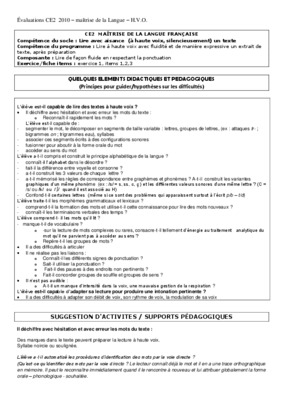 evaluations en matiaires de langue ce2 Book