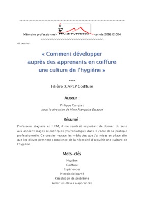 sujets cap coiffure art applique Book