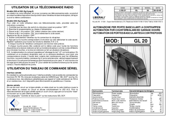 liaison rigide rouleau tablier Book