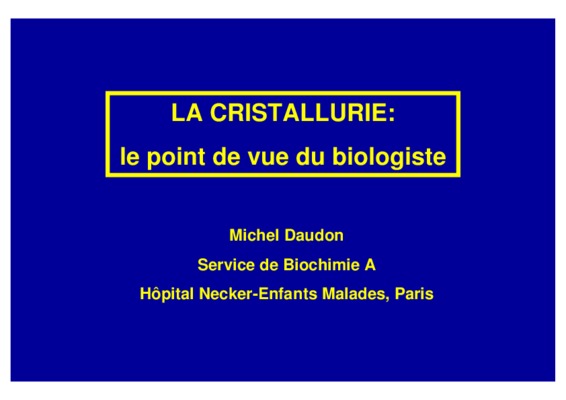 cristallurie images Book
