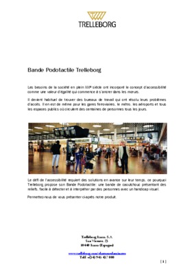bande podotactile gerflor Book