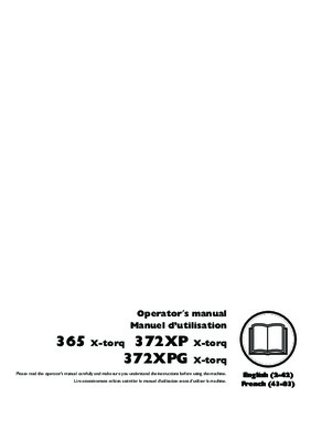 tronconneuse 236 x torq Book
