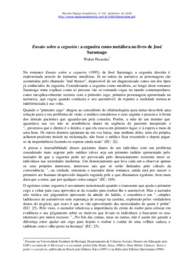 ensaio sobre a cegueira Book