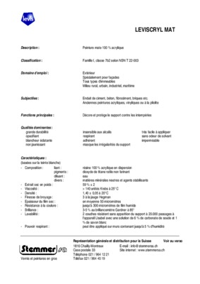 leviscryl mat Book