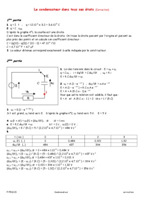 calcule condensateur Book