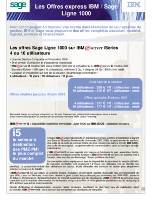 sage ligne 1000 Book