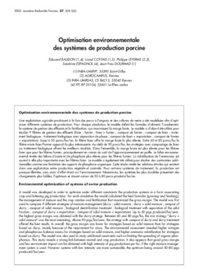 filiere de production de fumier Book