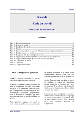 code dutravail Book