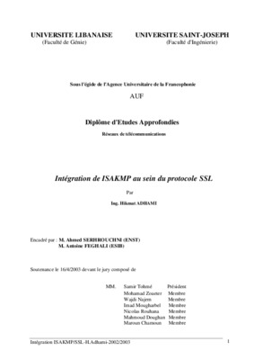 isakmp listes des fichiers pdf isakmp Book