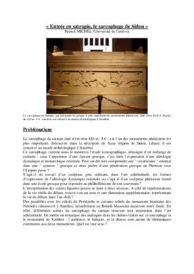 restauration sarcophage Book