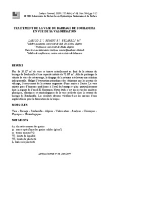 barrage bouhanifia Book