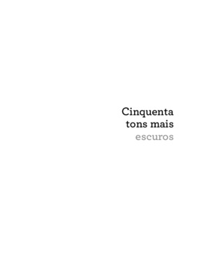 50 tons de cinza mais negras Book