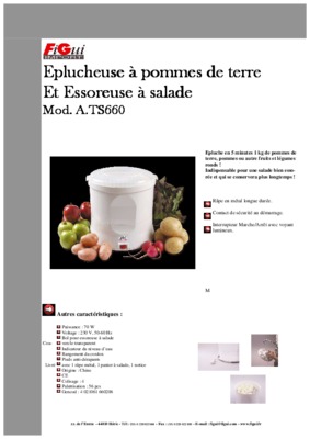 eplucheuse t10e Book