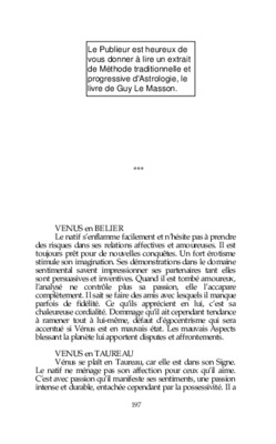 venus en belier Book