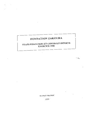 fondation zakoura Book