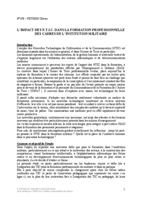 formation des cadres dans une entreprisesonatrach Book