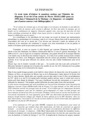 diapason rouge volume 1 Book