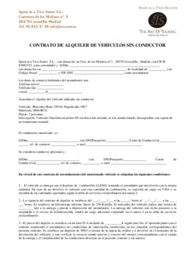 contrato de mantenimiento vehiculos Book