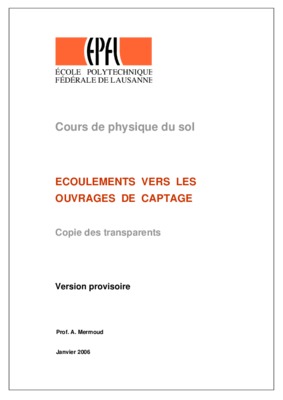 ecoulement dupuit Book