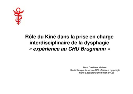 role du kine Book