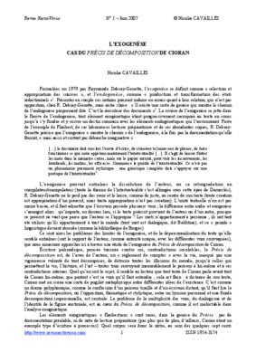 cioran Book
